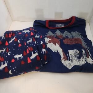 Youth Boys Eddie Bauer Pajama set size 10/12